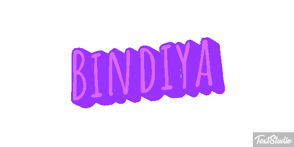 Bindiya Text effect