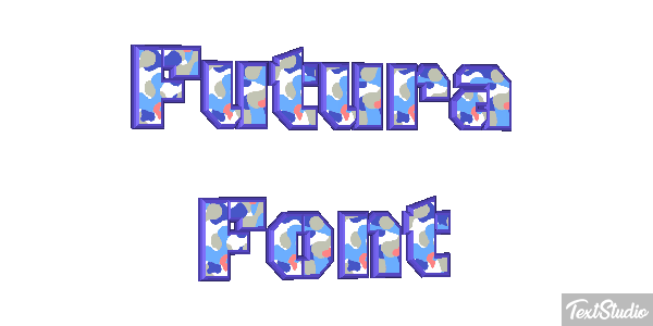 Futura Font Text effect