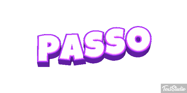 Passo Efeito do texto