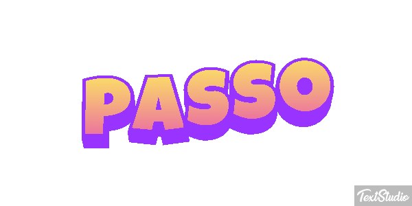 Passo Efeito do texto