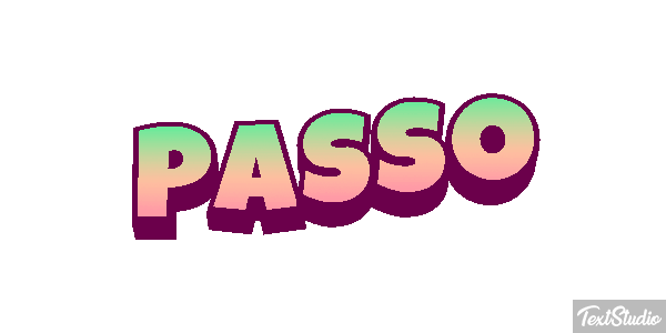 Passo Efeito do texto