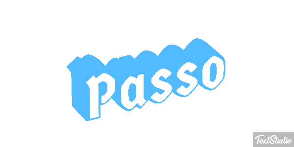 Passo Efeito do texto