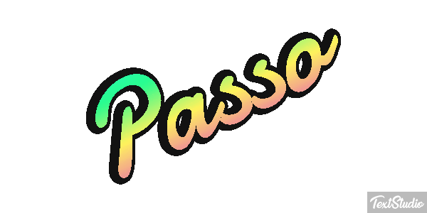 Passo Efeito do texto