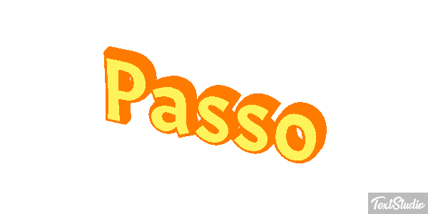 Passo Efeito do texto