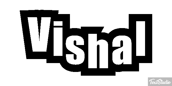 Vishal Effet de texte