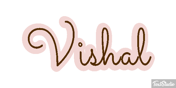 Vishal Effet de texte