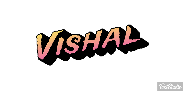 Vishal Effet de texte