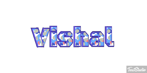 Vishal Effet de texte