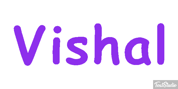 Vishal Effet de texte