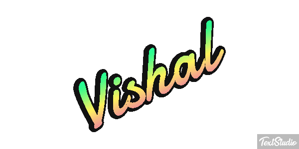 Vishal Effet de texte
