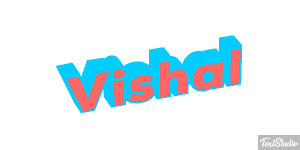 Vishal Effet de texte