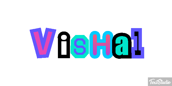 Vishal Effet de texte
