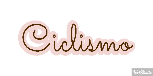 Ciclismo Effetto testo