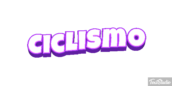 Ciclismo Effetto testo