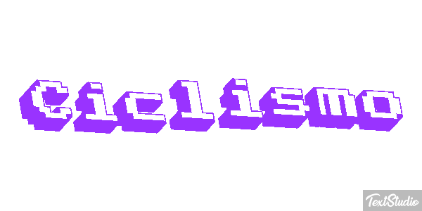Ciclismo Effetto testo