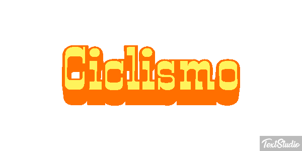 Ciclismo Effetto testo