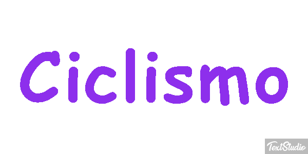 Ciclismo Effetto testo