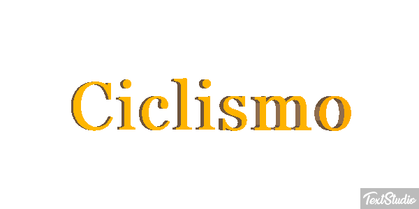 Ciclismo Effetto testo