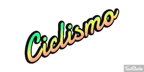 Ciclismo Effetto testo