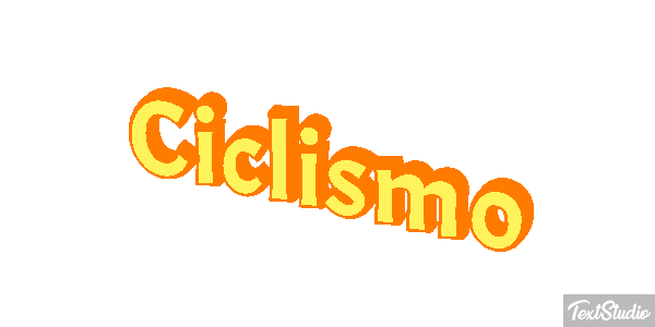 Ciclismo Effetto testo