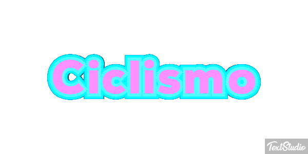 Ciclismo Effetto testo