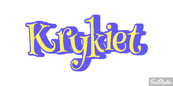 Krykiet Efekt tekstowy