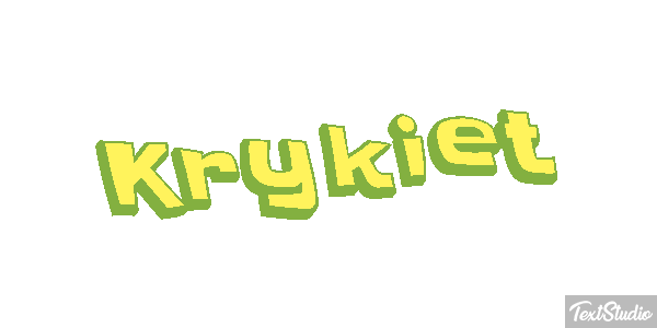 Krykiet Efekt tekstowy