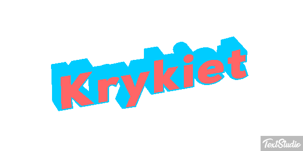 Krykiet Efekt tekstowy