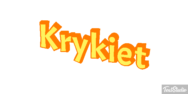 Krykiet Efekt tekstowy