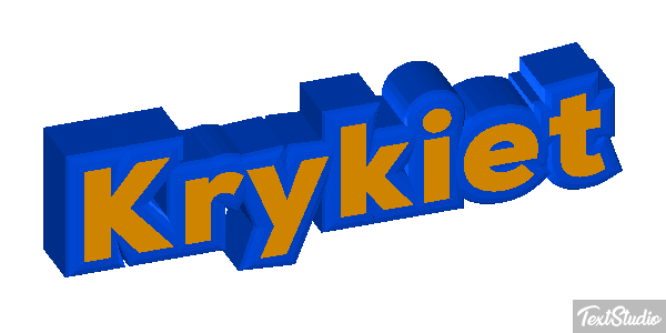 Krykiet Efekt tekstowy