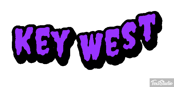 Key West Effetto testo