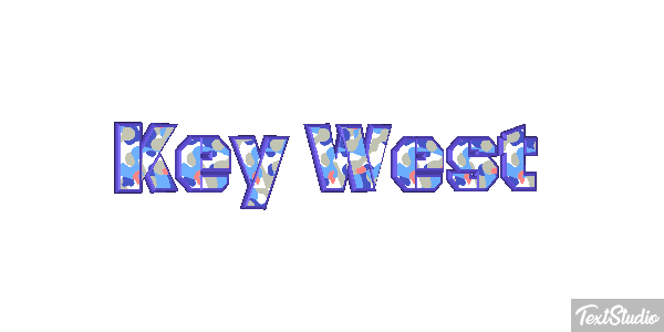 Key West Effetto testo