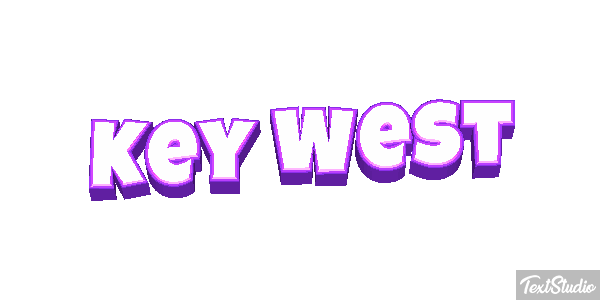 Key West Effetto testo