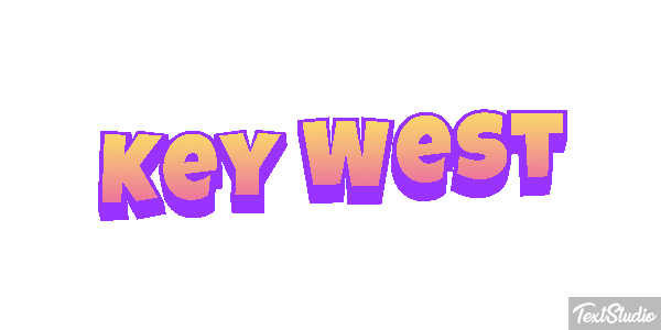 Key West Effetto testo