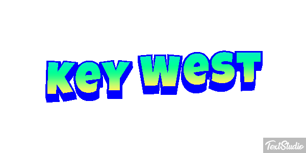 Key West Effetto testo
