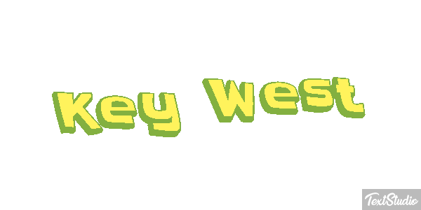 Key West Effetto testo