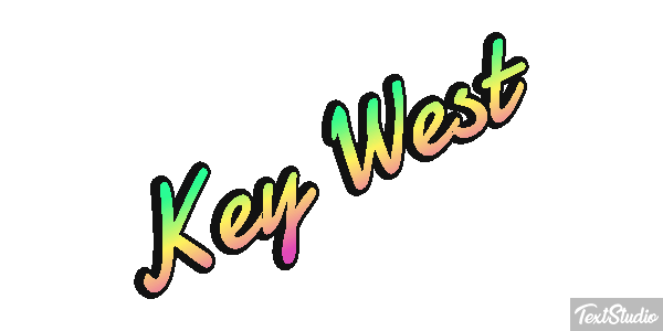 Key West Effetto testo
