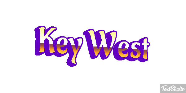Key West Effetto testo