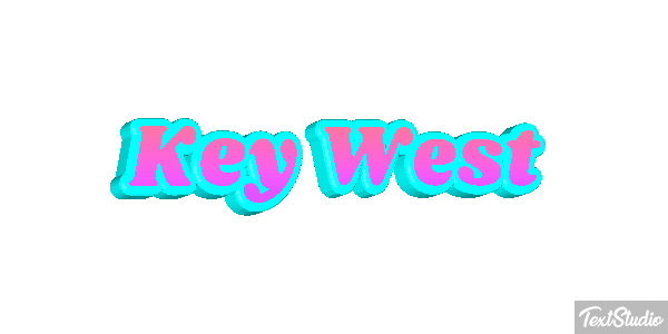 Key West Effetto testo