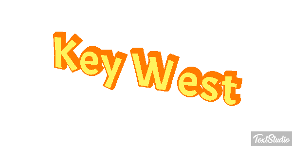 Key West Effetto testo