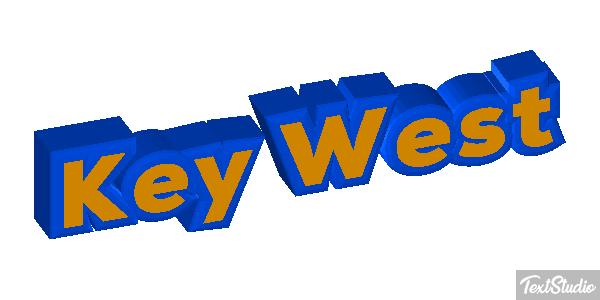 Key West Effetto testo