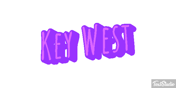 Key West Effetto testo