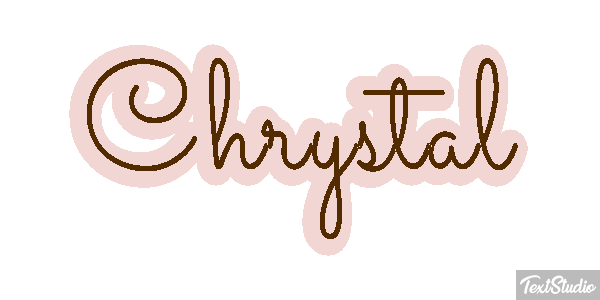 Chrystal Text effect