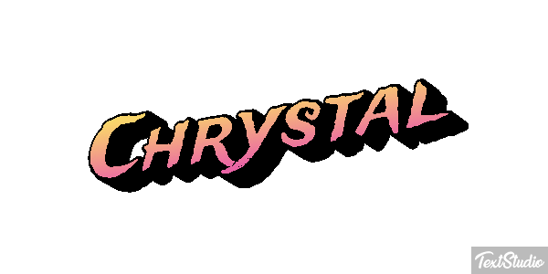 Chrystal Text effect