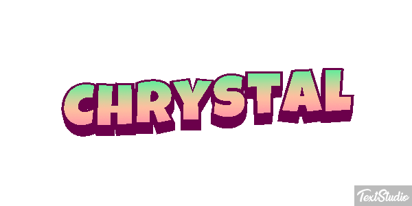 Chrystal Text effect