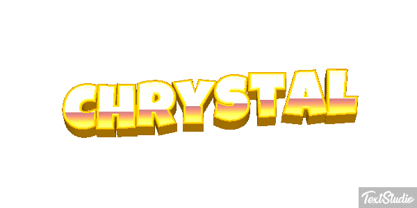 Chrystal Text effect