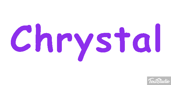 Chrystal Text effect