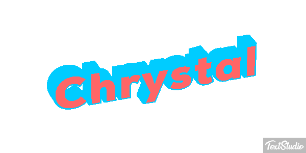 Chrystal Text effect