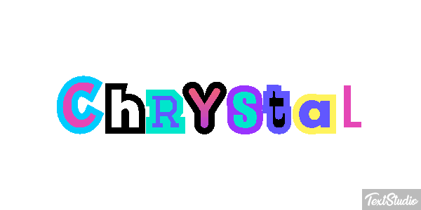 Chrystal Text effect