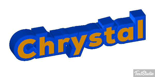 Chrystal Text effect